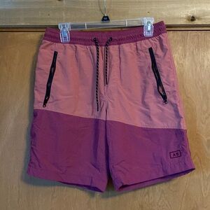 American Eagle Pastel Mesh Brief Swim Trunks